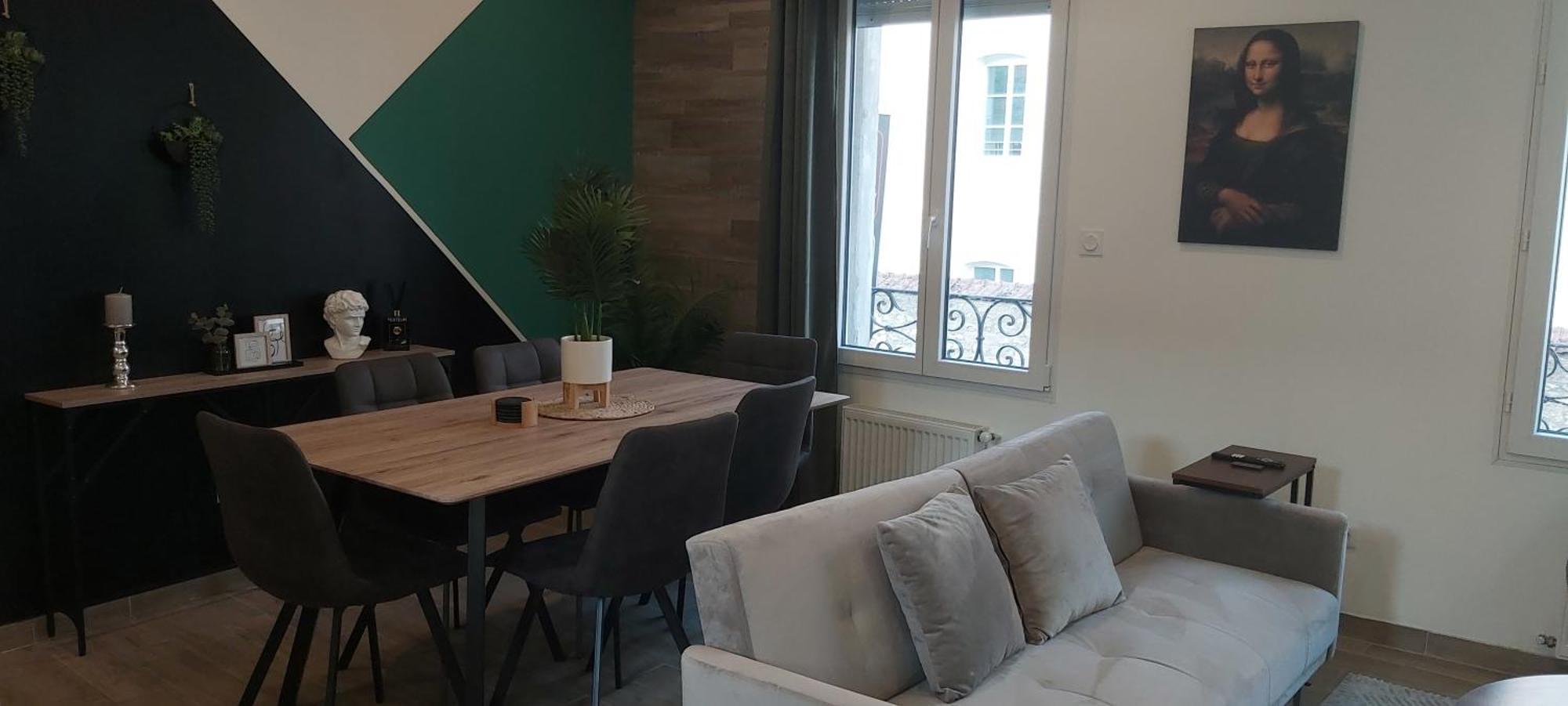 Les Suite Appartement A Chalon Sur Saone Zimmer foto