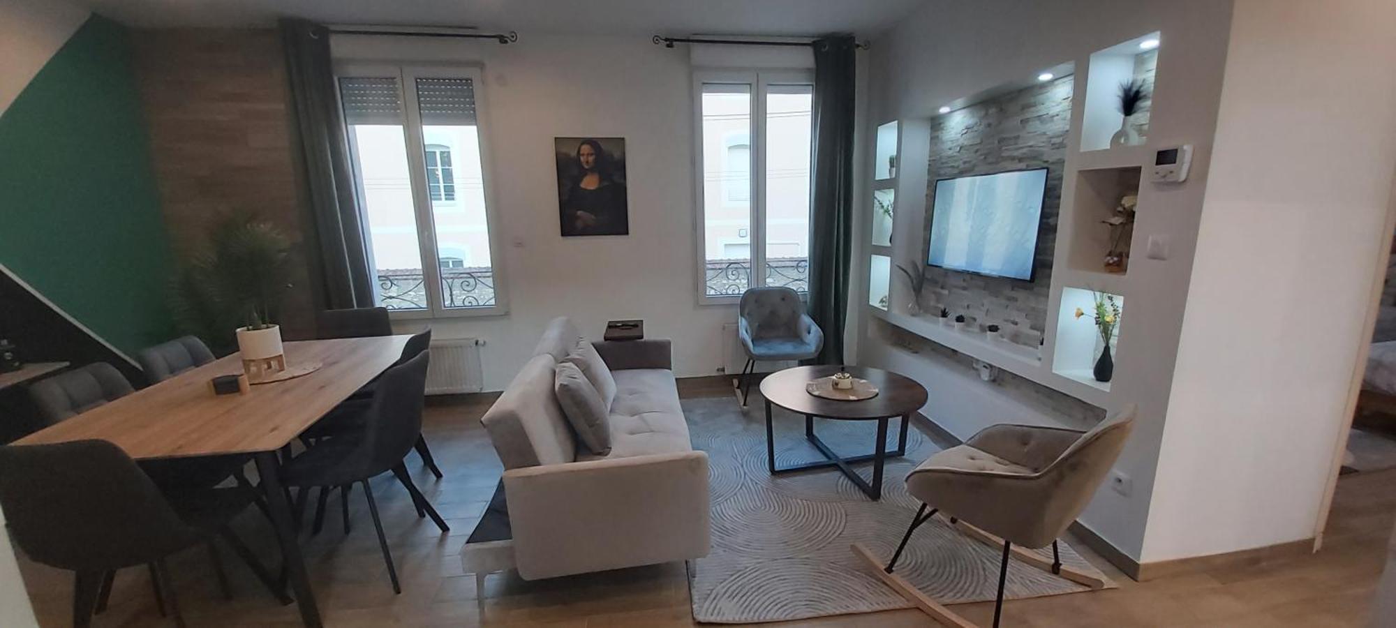 Les Suite Appartement A Chalon Sur Saone Zimmer foto